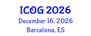 International Conference on Obstetrics and Gynaecology (ICOG) December 16, 2026 - Barcelona, Spain