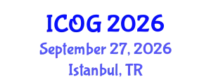 International Conference on Obstetrics and Gynaecology (ICOG) September 27, 2026 - Istanbul, Turkey