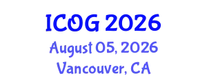 International Conference on Obstetrics and Gynaecology (ICOG) August 05, 2026 - Vancouver, Canada