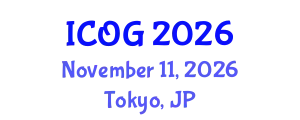 International Conference on Obstetrics and Gynaecology (ICOG) November 11, 2026 - Tokyo, Japan