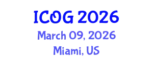 International Conference on Obstetrics and Gynaecology (ICOG) March 09, 2026 - Miami, United States