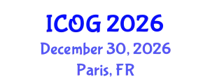 International Conference on Obstetrics and Gynaecology (ICOG) December 30, 2026 - Paris, France