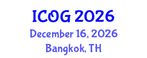 International Conference on Obstetrics and Gynaecology (ICOG) December 16, 2026 - Bangkok, Thailand