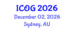 International Conference on Obstetrics and Gynaecology (ICOG) December 02, 2026 - Sydney, Australia