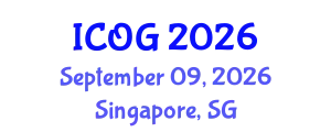 International Conference on Obstetrics and Gynaecology (ICOG) September 09, 2026 - Singapore, Singapore
