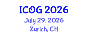 International Conference on Obstetrics and Gynaecology (ICOG) July 29, 2026 - Zurich, Switzerland