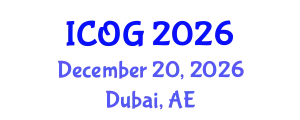 International Conference on Obstetrics and Gynaecology (ICOG) December 20, 2026 - Dubai, United Arab Emirates