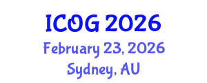 International Conference on Obstetrics and Gynaecology (ICOG) February 23, 2026 - Sydney, Australia