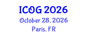 International Conference on Obstetrics and Gynaecology (ICOG) October 28, 2026 - Paris, France