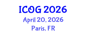 International Conference on Obstetrics and Gynaecology (ICOG) April 20, 2026 - Paris, France