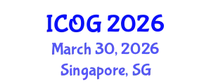 International Conference on Obstetrics and Gynaecology (ICOG) March 30, 2026 - Singapore, Singapore