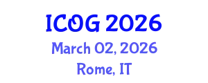 International Conference on Obstetrics and Gynaecology (ICOG) March 02, 2026 - Rome, Italy