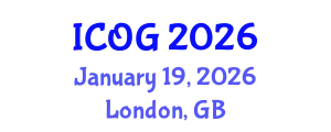 International Conference on Obstetrics and Gynaecology (ICOG) January 19, 2026 - London, United Kingdom