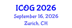 International Conference on Obstetrics and Gynaecology (ICOG) September 16, 2026 - Zurich, Switzerland