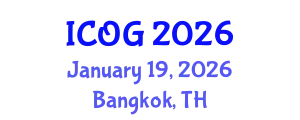 International Conference on Obstetrics and Gynaecology (ICOG) January 19, 2026 - Bangkok, Thailand