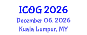 International Conference on Obstetrics and Gynaecology (ICOG) December 06, 2026 - Kuala Lumpur, Malaysia