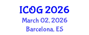 International Conference on Obstetrics and Gynaecology (ICOG) March 02, 2026 - Barcelona, Spain