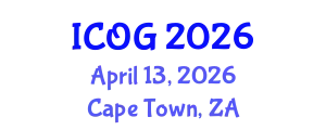 International Conference on Obstetrics and Gynaecology (ICOG) April 13, 2026 - Cape Town, South Africa