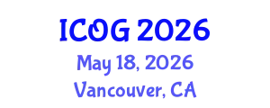 International Conference on Obstetrics and Gynaecology (ICOG) May 18, 2026 - Vancouver, Canada