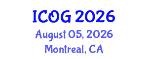 International Conference on Obstetrics and Gynaecology (ICOG) August 05, 2026 - Montreal, Canada