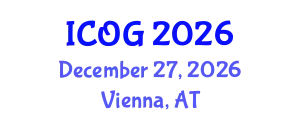 International Conference on Obstetrics and Gynaecology (ICOG) December 27, 2026 - Vienna, Austria