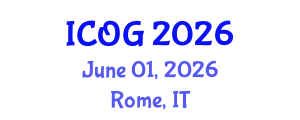International Conference on Obstetrics and Gynaecology (ICOG) June 01, 2026 - Rome, Italy