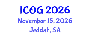 International Conference on Obstetrics and Gynaecology (ICOG) November 15, 2026 - Jeddah, Saudi Arabia