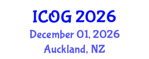 International Conference on Obstetrics and Gynaecology (ICOG) December 01, 2026 - Auckland, New Zealand
