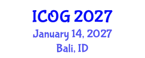 International Conference on Obstetrics and Gynaecology (ICOG) January 14, 2027 - Bali, Indonesia