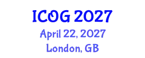 International Conference on Obstetrics and Gynaecology (ICOG) April 22, 2027 - London, United Kingdom