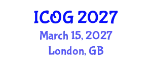 International Conference on Obstetrics and Gynaecology (ICOG) March 15, 2027 - London, United Kingdom