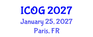 International Conference on Obstetrics and Gynaecology (ICOG) January 25, 2027 - Paris, France