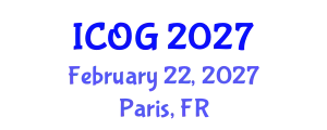 International Conference on Obstetrics and Gynaecology (ICOG) February 22, 2027 - Paris, France