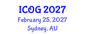 International Conference on Obstetrics and Gynaecology (ICOG) February 25, 2027 - Sydney, Australia