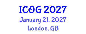 International Conference on Obstetrics and Gynaecology (ICOG) January 21, 2027 - London, United Kingdom