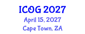 International Conference on Obstetrics and Gynaecology (ICOG) April 15, 2027 - Cape Town, South Africa