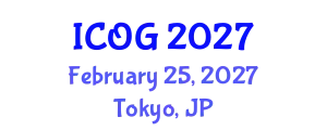 International Conference on Obstetrics and Gynaecology (ICOG) February 25, 2027 - Tokyo, Japan