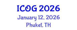 International Conference on Obstetrics and Gynaecology (ICOG) January 12, 2026 - Phuket, Thailand