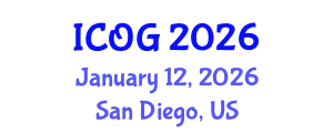 International Conference on Obstetrics and Gynaecology (ICOG) January 12, 2026 - San Diego, United States