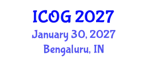 International Conference on Obstetrics and Gynaecology (ICOG) January 30, 2027 - Bengaluru, India