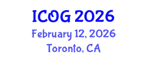 International Conference on Obstetrics and Gynaecology (ICOG) February 12, 2026 - Toronto, Canada