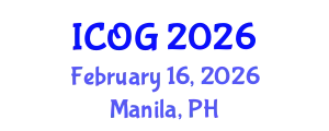 International Conference on Obstetrics and Gynaecology (ICOG) February 16, 2026 - Manila, Philippines