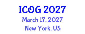 International Conference on Obstetrics and Gynaecology (ICOG) March 17, 2027 - New York, United States
