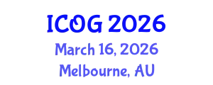 International Conference on Obstetrics and Gynaecology (ICOG) March 16, 2026 - Melbourne, Australia