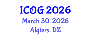International Conference on Obstetrics and Gynaecology (ICOG) March 30, 2026 - Algiers, Algeria