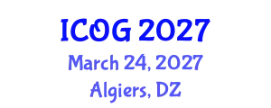 International Conference on Obstetrics and Gynaecology (ICOG) March 24, 2027 - Algiers, Algeria