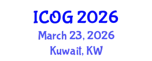 International Conference on Obstetrics and Gynaecology (ICOG) March 23, 2026 - Kuwait, Kuwait