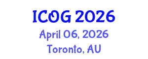 International Conference on Obstetrics and Gynaecology (ICOG) April 06, 2026 - Toronto, Australia