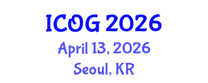 International Conference on Obstetrics and Gynaecology (ICOG) April 13, 2026 - Seoul, Republic of Korea