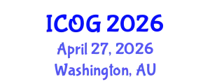 International Conference on Obstetrics and Gynaecology (ICOG) April 27, 2026 - Washington, Australia